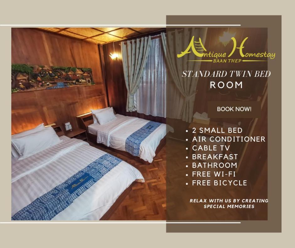 Baanthep Antique Homestay Phre Kültér fotó